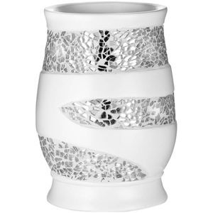 Popular Bath Sinatra White Collection Bathroom Tumbler